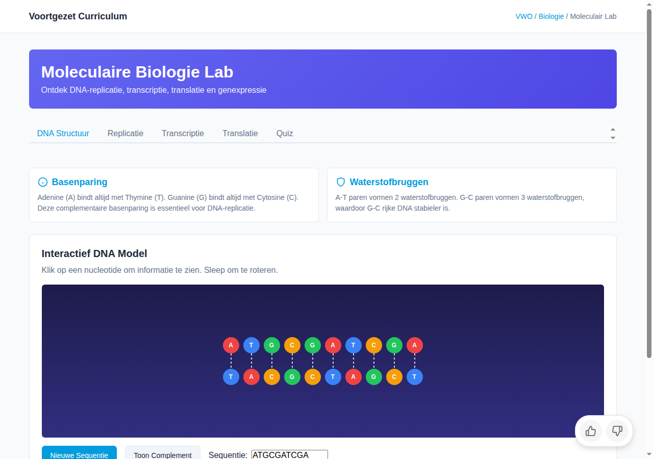 Voortgezet Curriculum
