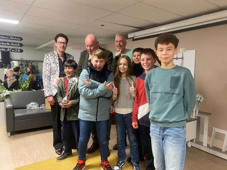 De Van Leersumschool eindigde als eerste bij de groepen 6,7,8.